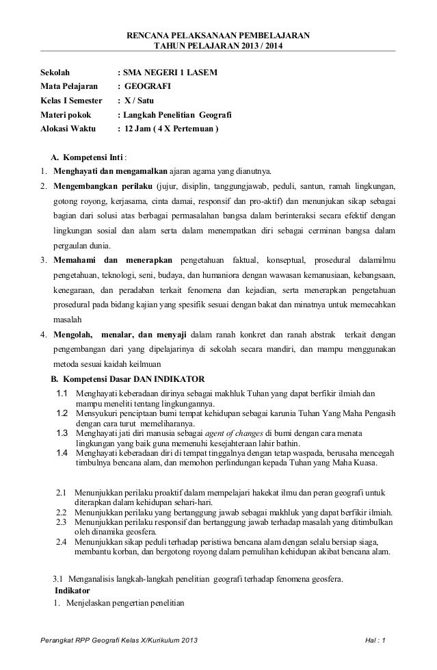 Detail Contoh Penelitian Geografi Tentang Pencemaran Air Nomer 19