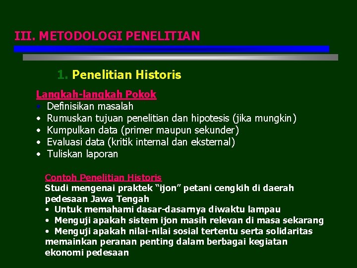 Detail Contoh Penelitian Historis Nomer 19