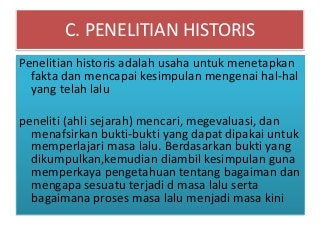 Detail Contoh Penelitian Historis Nomer 27