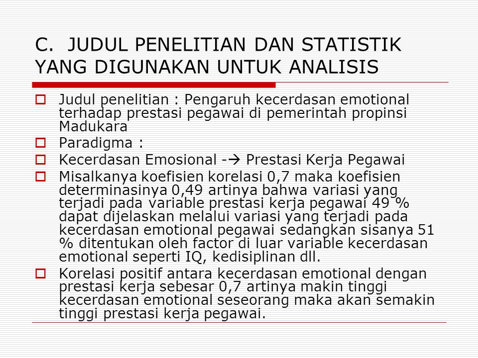 Detail Contoh Penelitian Statistika Nomer 9