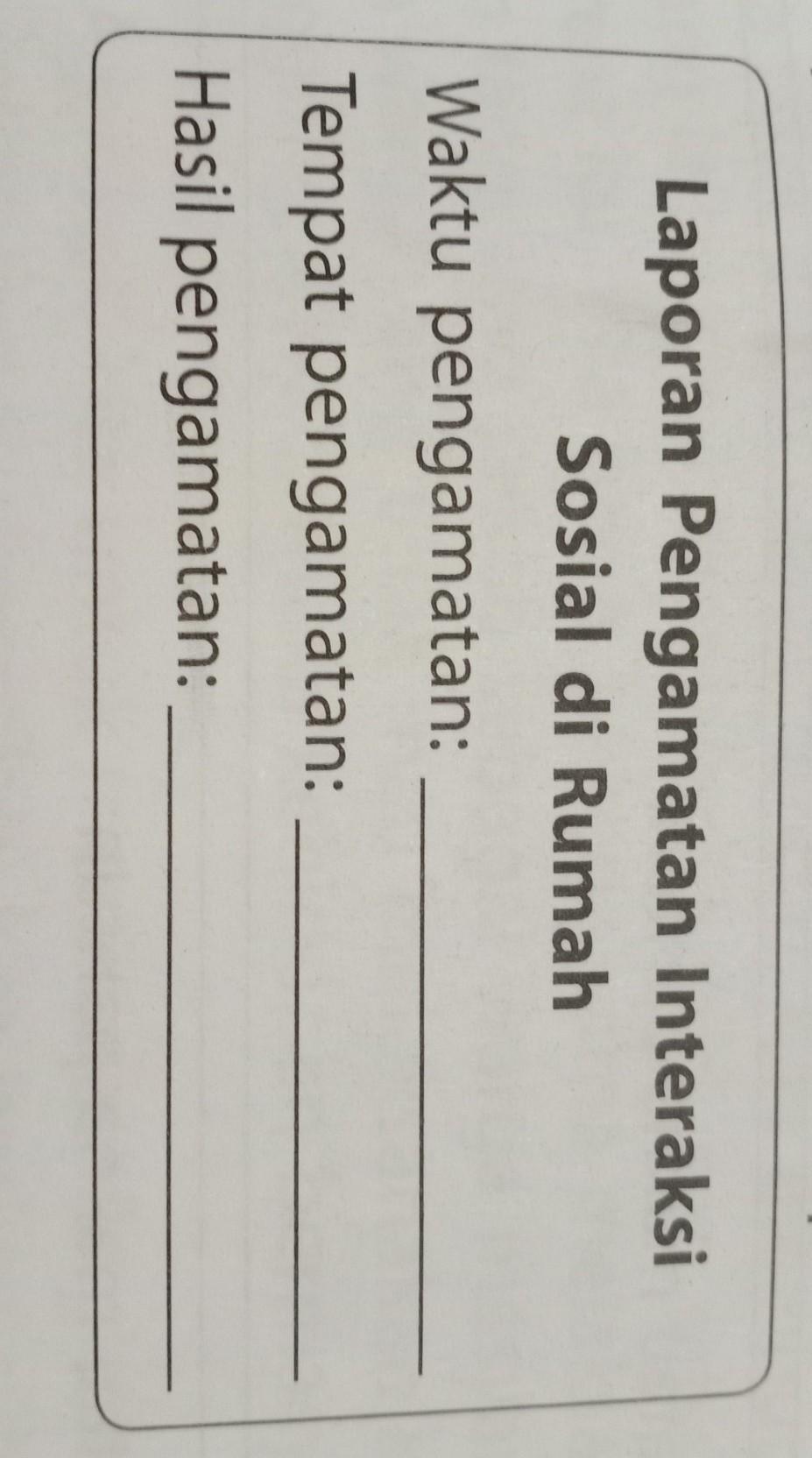 Detail Contoh Pengamatan Lingkungan Sekitar Rumah Nomer 45