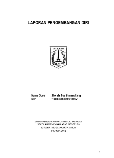 Detail Contoh Pengembangan Diri Guru Nomer 34