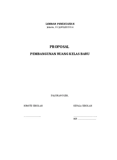 Detail Contoh Pengesahan Proposal Nomer 18