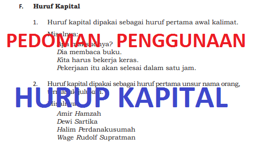 Detail Contoh Penggunaan Huruf Kapital Yang Benar Nomer 32