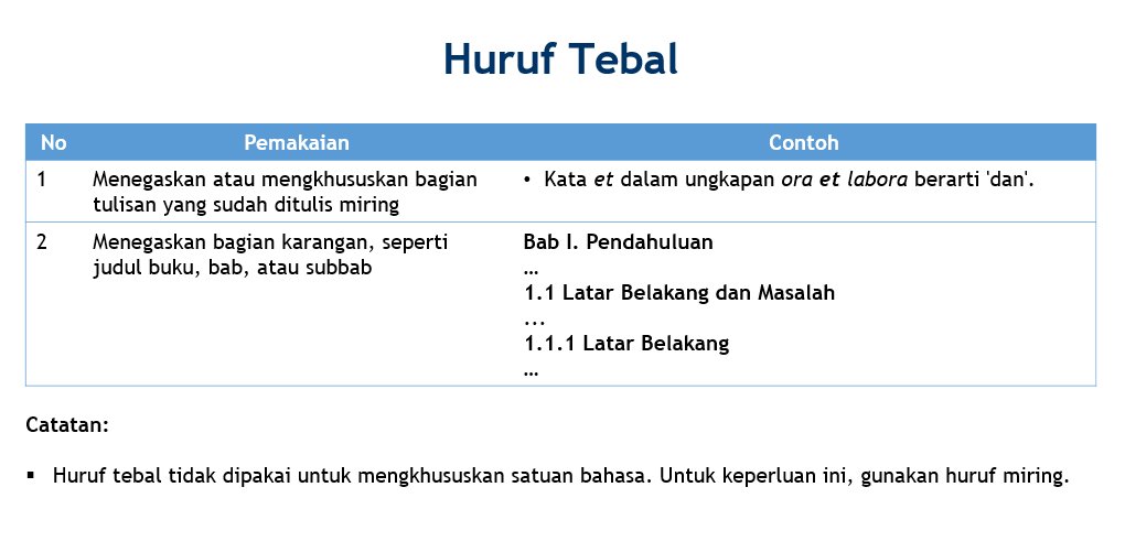 Detail Contoh Penggunaan Huruf Miring Nomer 35