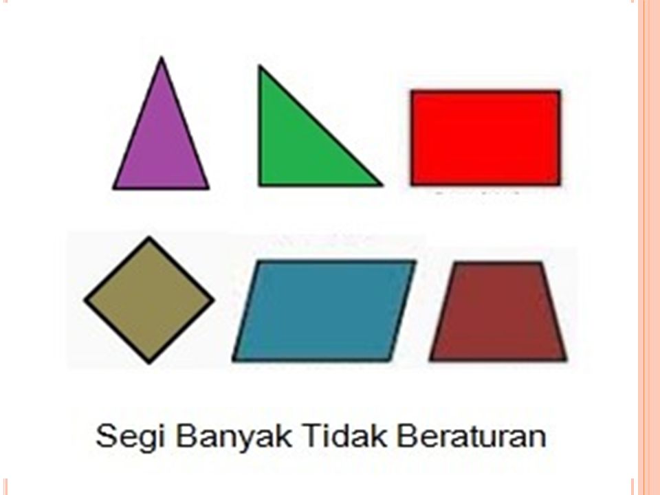 Detail Contoh Penggunaan Segi Banyak Nomer 41