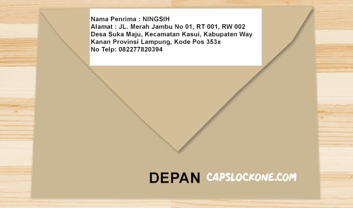 Detail Contoh Pengiriman Paket Nomer 33