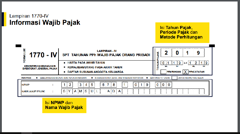 Detail Contoh Pengisian Bukti Potong Pph 21 Tidak Final Nomer 53