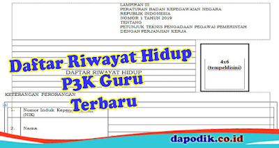 Detail Contoh Pengisian Daftar Riwayat Hidup Nomer 32