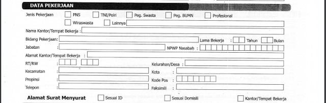 Detail Contoh Pengisian Formulir Pembukaan Rekening Bri Nomer 17