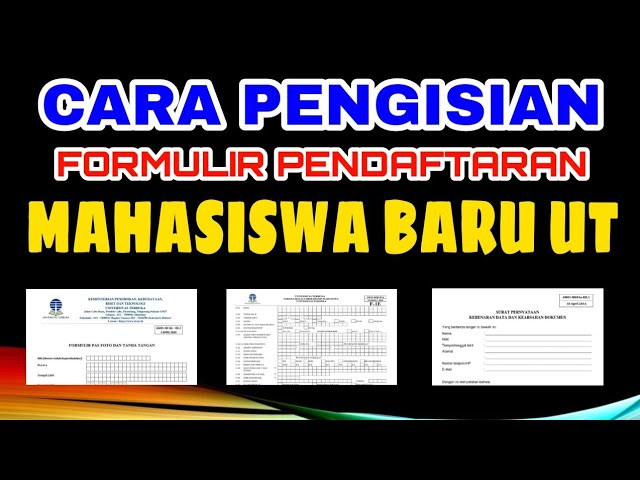 Detail Contoh Pengisian Formulir Ut Nomer 21