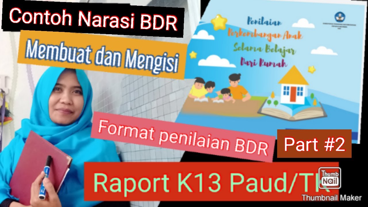 Detail Contoh Pengisian Raport Paud Narasi Nomer 35