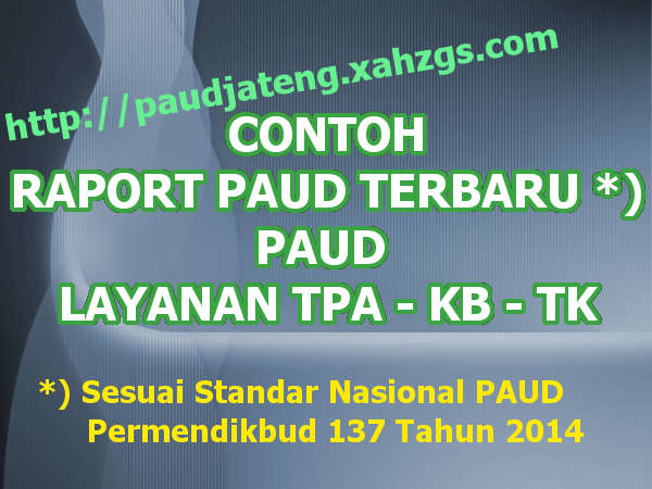 Detail Contoh Pengisian Raport Paud Narasi Nomer 42