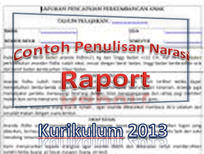 Detail Contoh Pengisian Raport Paud Narasi Nomer 53