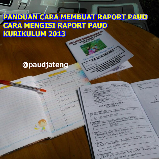 Detail Contoh Pengisian Raport Paud Narasi K13 Nomer 11