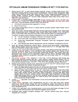 Detail Contoh Pengisian Spt 1770 Pekerjaan Bebas Nomer 47