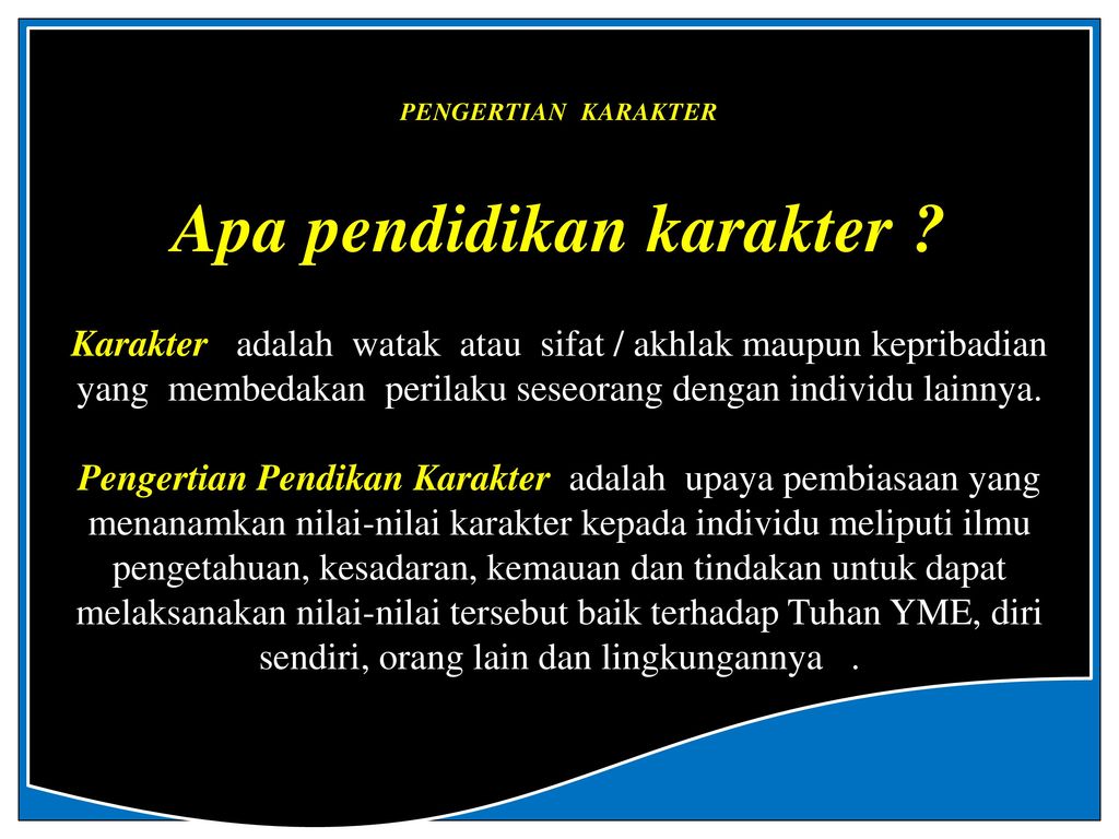 Detail Contoh Penguatan Pendidikan Karakter Nomer 30