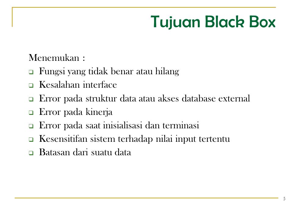 Detail Contoh Pengujian Black Box Nomer 15