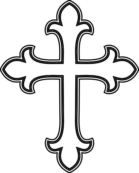 Detail Cross Sketch Nomer 17
