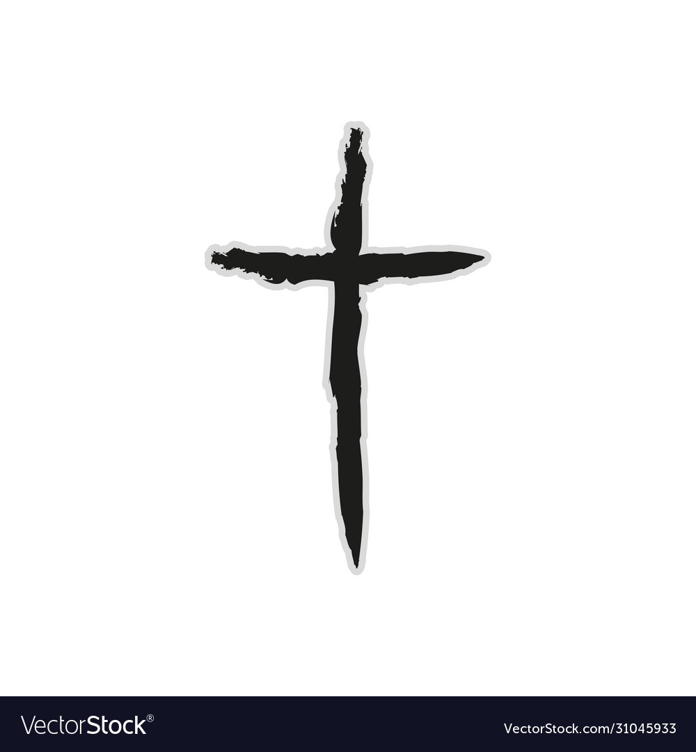 Detail Cross Sketch Nomer 21