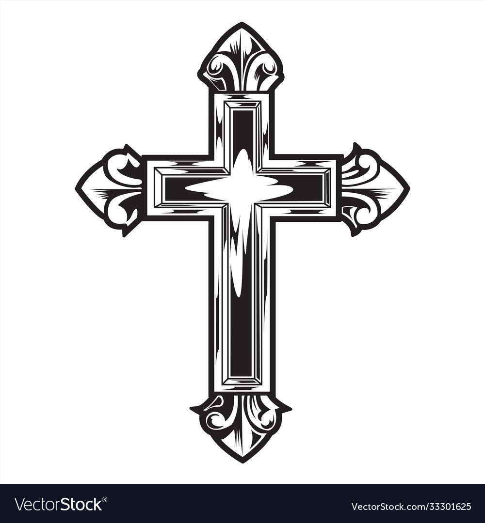 Detail Cross Sketch Nomer 4