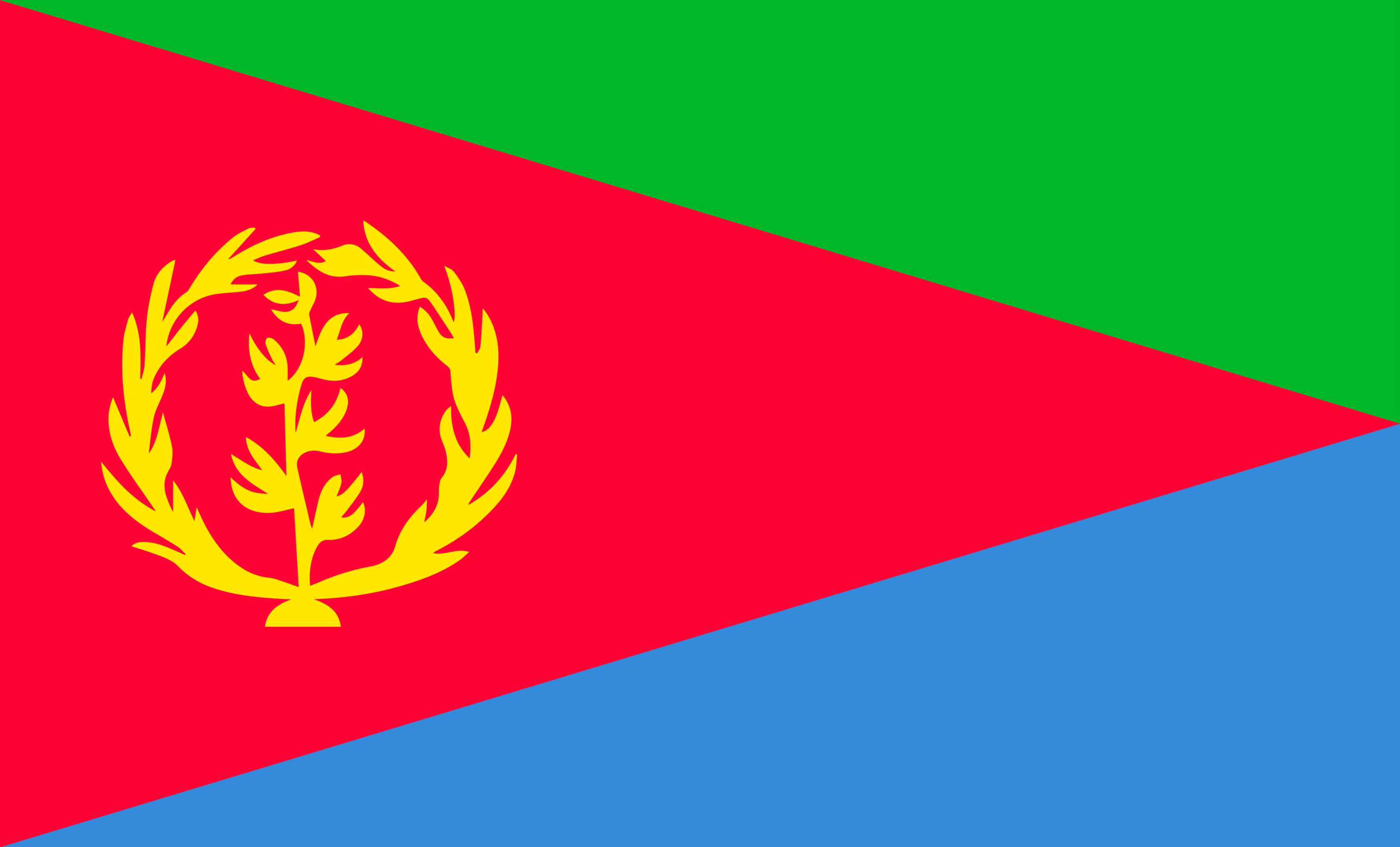 Detail Flagge Eritrea Nomer 2