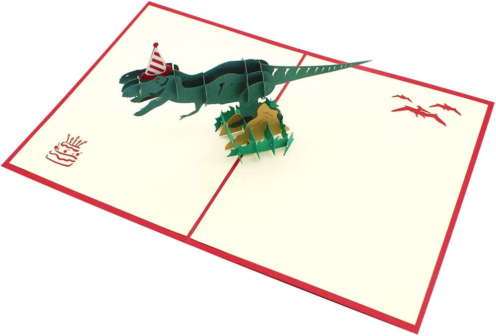 Detail Geburtstagskarte Dinosaurier Nomer 29