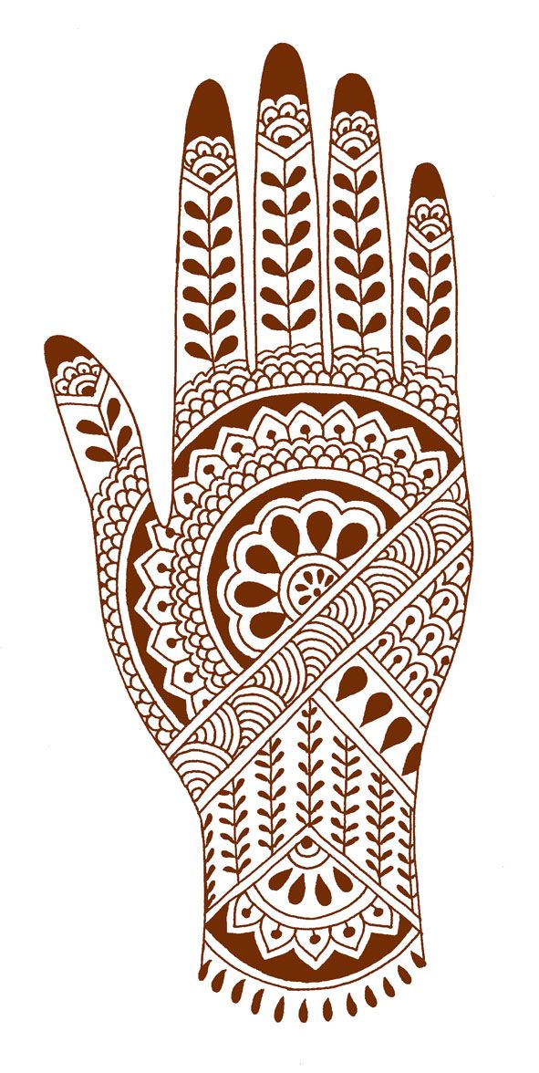 Detail Henna Hand Nomer 8