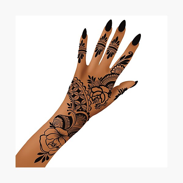 Download Henna Hand Nomer 10