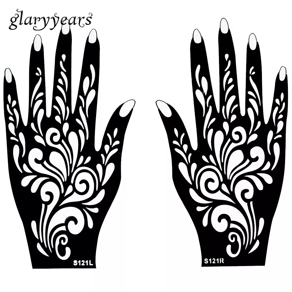 Detail Henna Hand Nomer 11