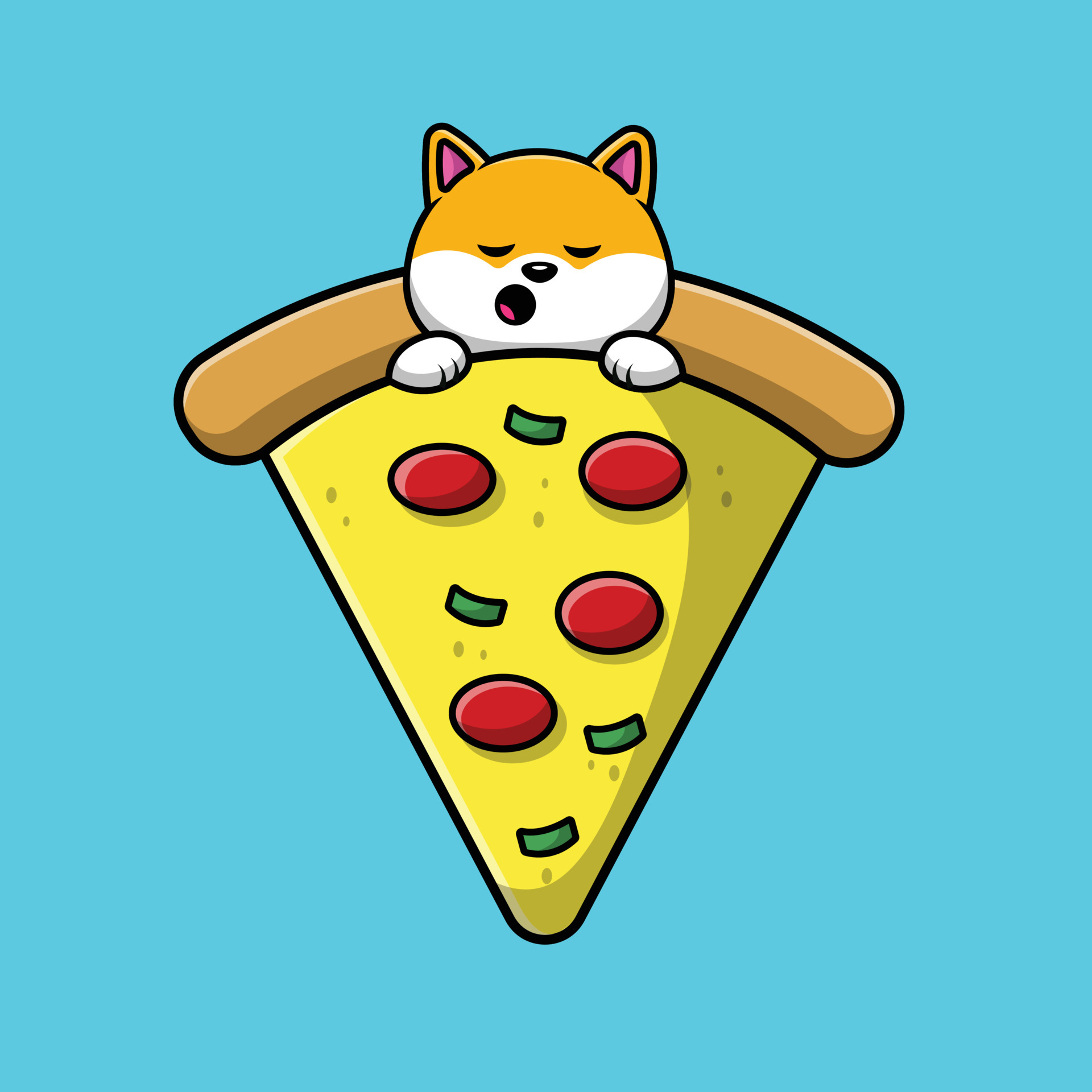 Detail Pizza Cartoon Nomer 24