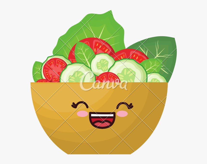 Detail Salad Drawing Nomer 5