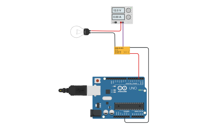 Tinkercad Relay - KibrisPDR