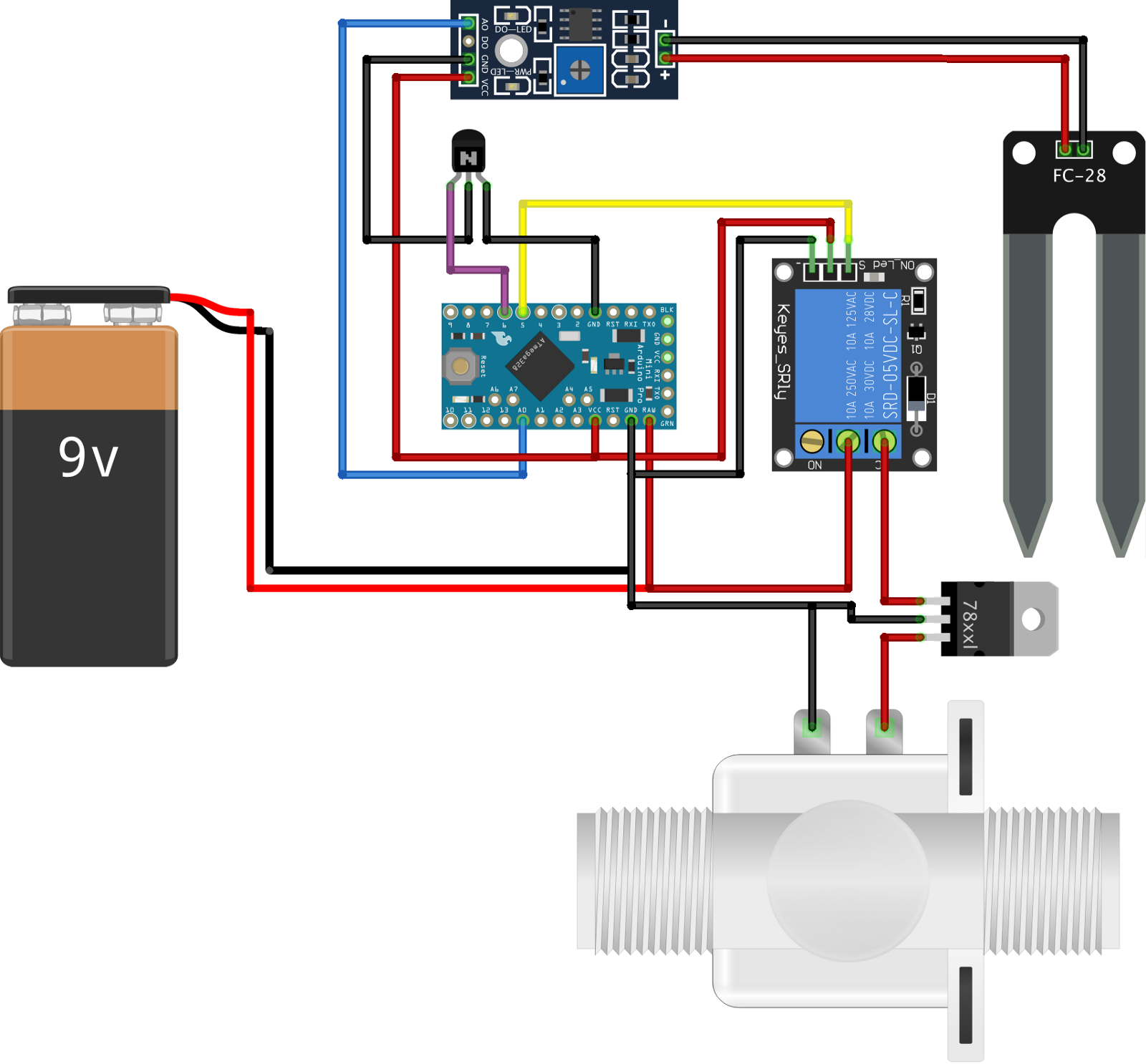 Detail Tinkercad Relay Nomer 17