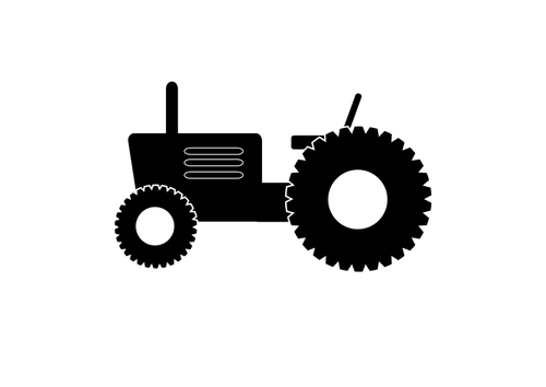 Detail Traktor Silhouette Nomer 17