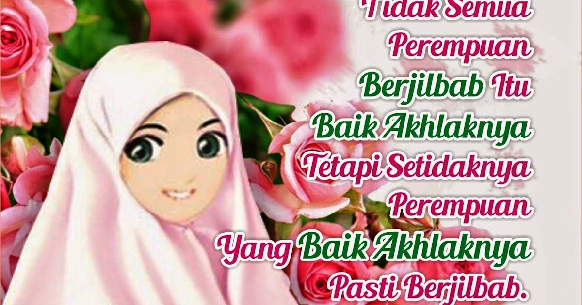 Detail Gambar Kata Kata Berhijab Nomer 21