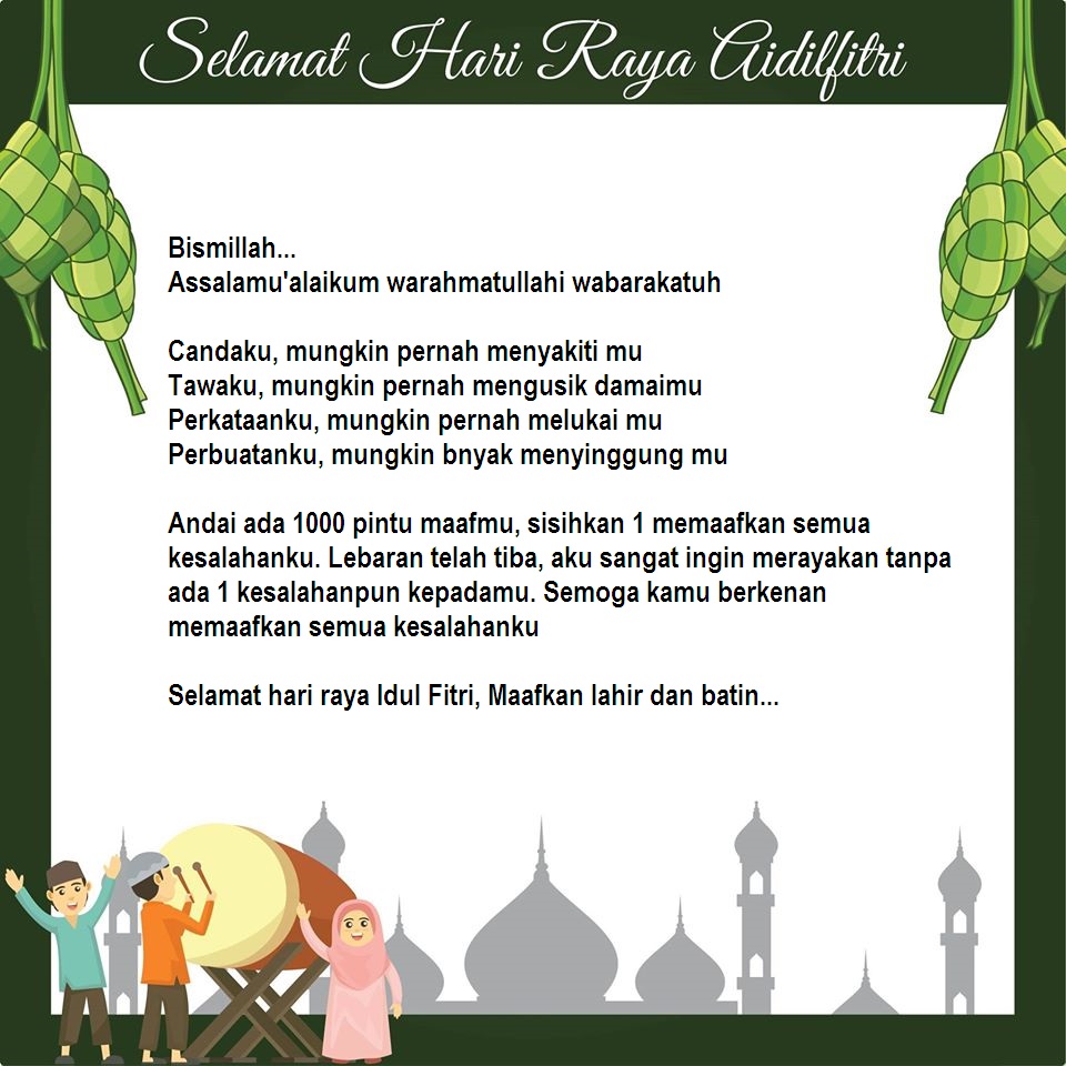 Detail Gambar Kata Kata Idul Fitri Nomer 44