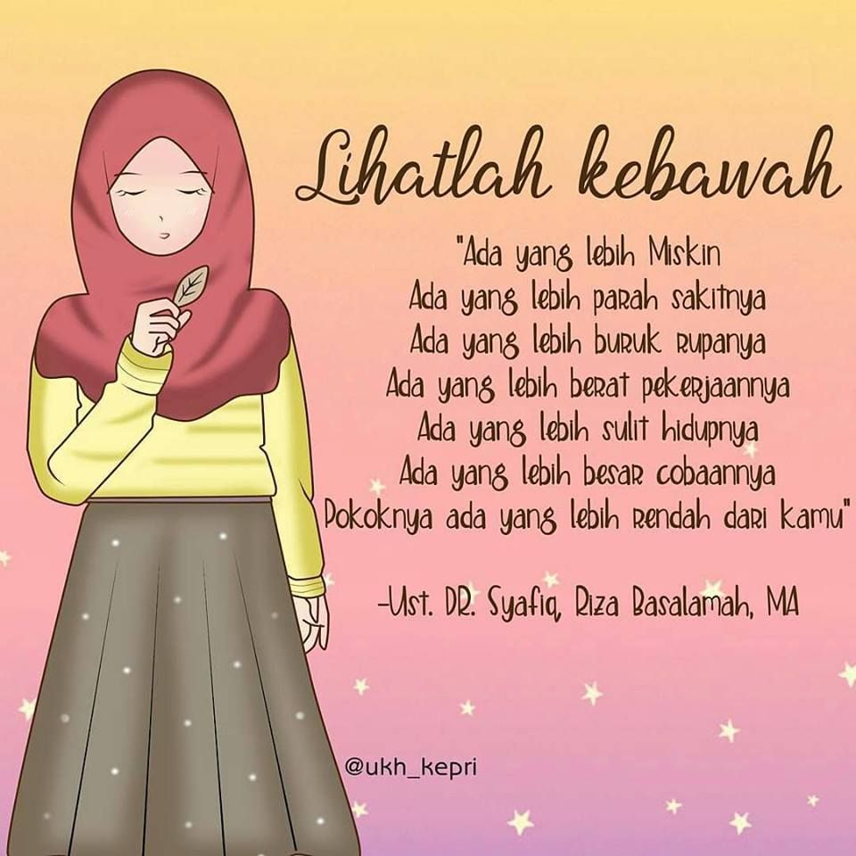 Gambar Kata Kata Kartun Muslimah - KibrisPDR