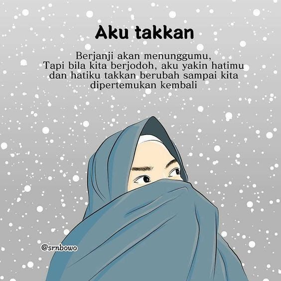 Detail Gambar Kata Kata Kartun Muslimah Nomer 15