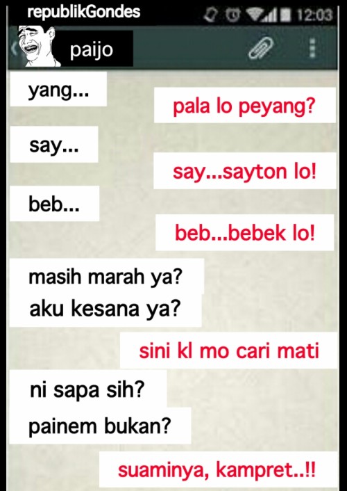 Detail Gambar Kata Kata Lucu Dp Bbm Nomer 45