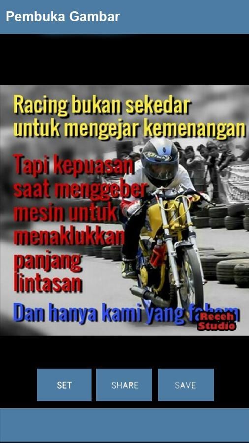 Gambar Kata Kata Motor Drag - KibrisPDR