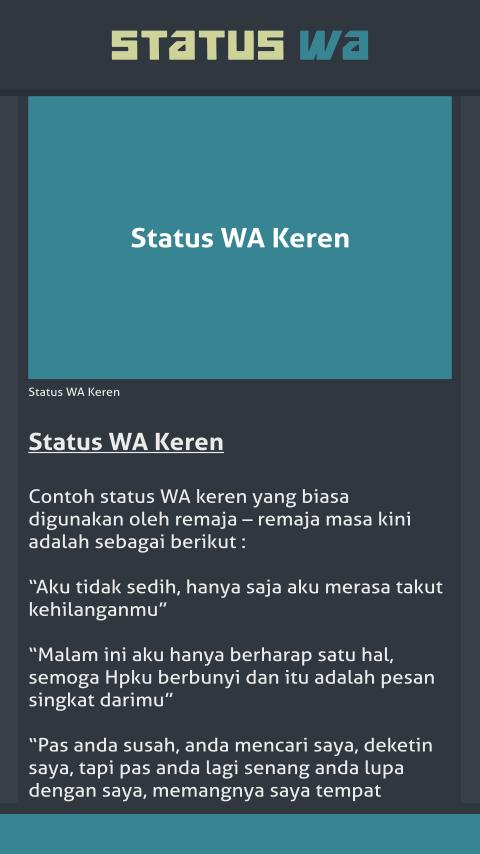 Detail Gambar Kata Kata Status Wa Nomer 27