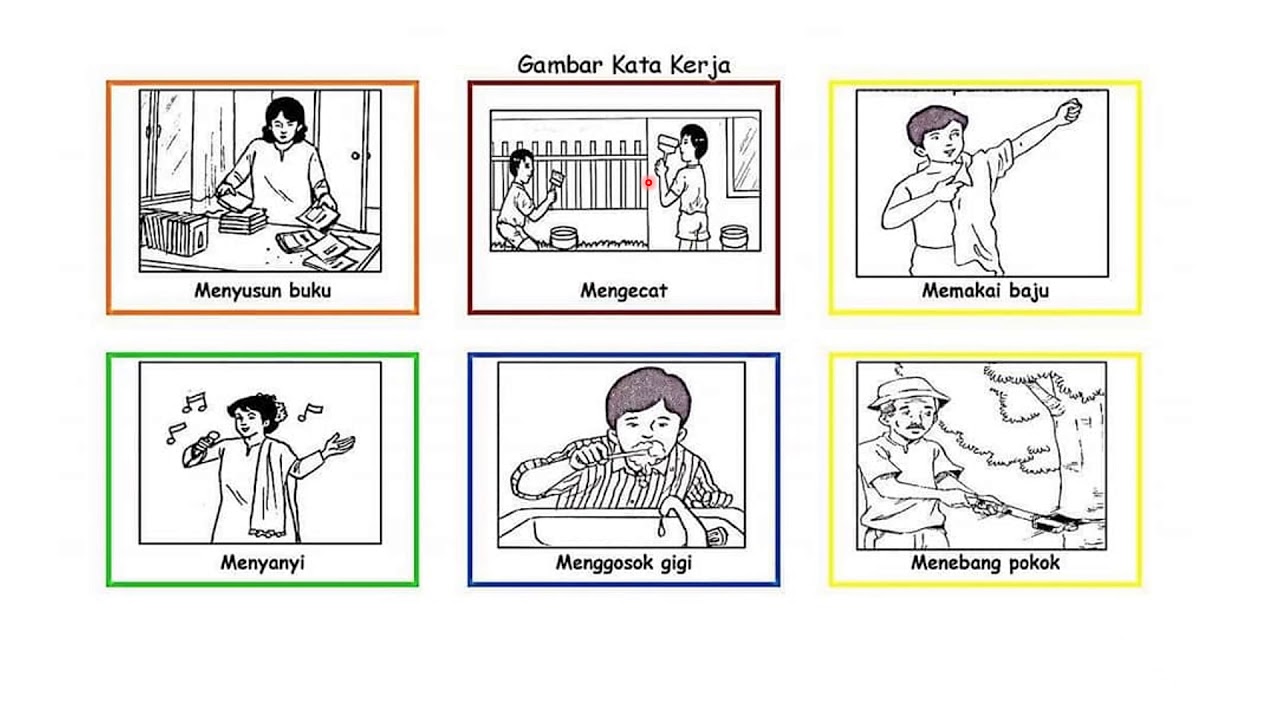 Detail Gambar Kata Kerja Nomer 28