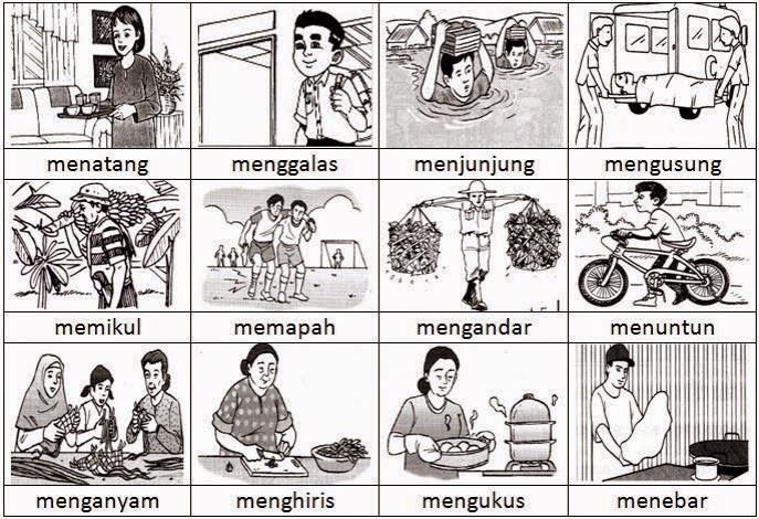 Detail Gambar Kata Kerja Nomer 4