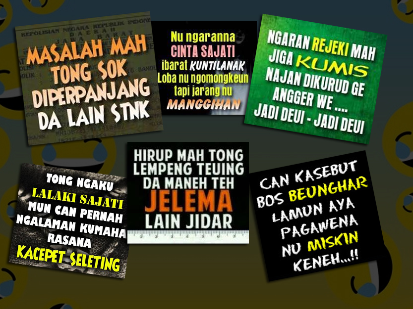 Detail Gambar Kata Lucu Bahasa Sunda Nomer 2