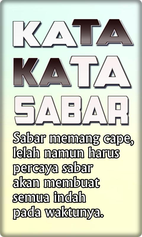 Detail Gambar Kata Sabar Nomer 53