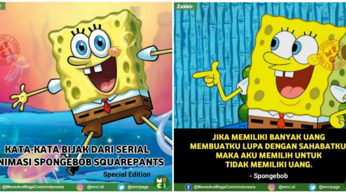 Detail Gambar Kata Spongebob Nomer 38