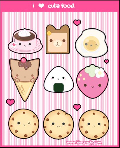 Gambar Kawaii Food - KibrisPDR