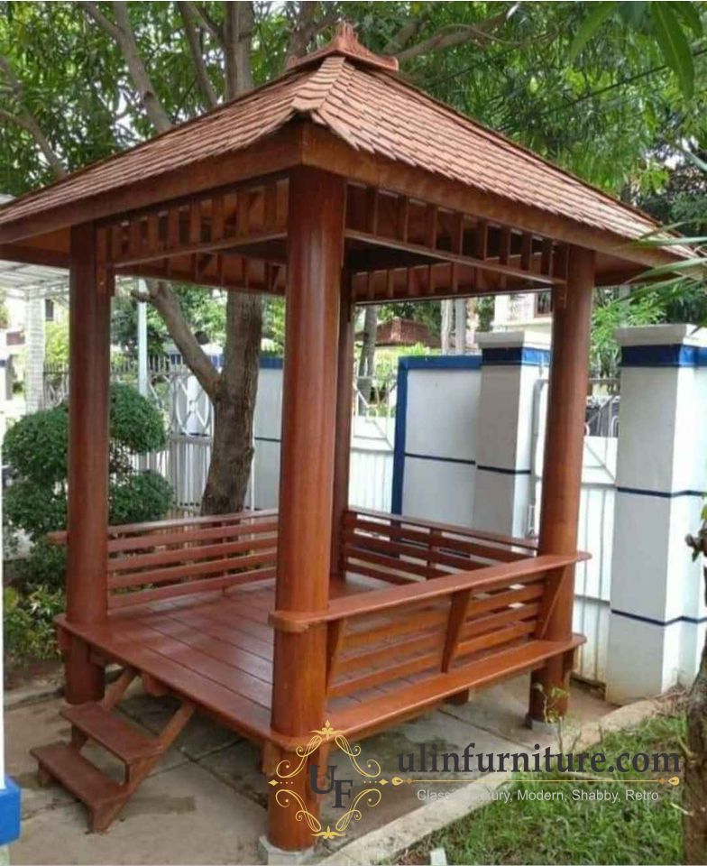 Detail Gambar Kazebo Sederhana Dan Minimalis Nomer 13