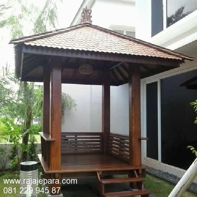 Detail Gambar Kazebo Sederhana Dan Minimalis Nomer 16